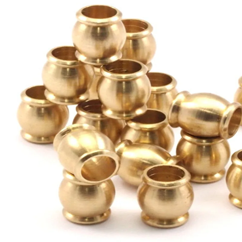 

20 Pc.. Raw Brass Spacer Beads sz (11.5x10 mm)- yD399