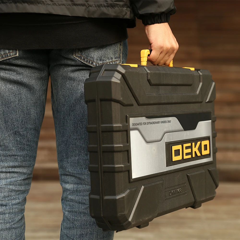 Hand Tool Set for Auto Repair with Measure Tape Driver