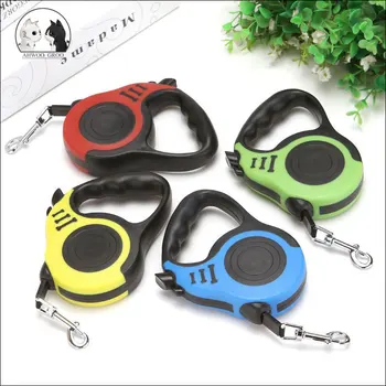 

Dog Retractable Leash Automatic Extending Dogs Cat Traction Rope Lead Belt Outdoor Walking Pet Lead Rope Dog Durable Leash Leads