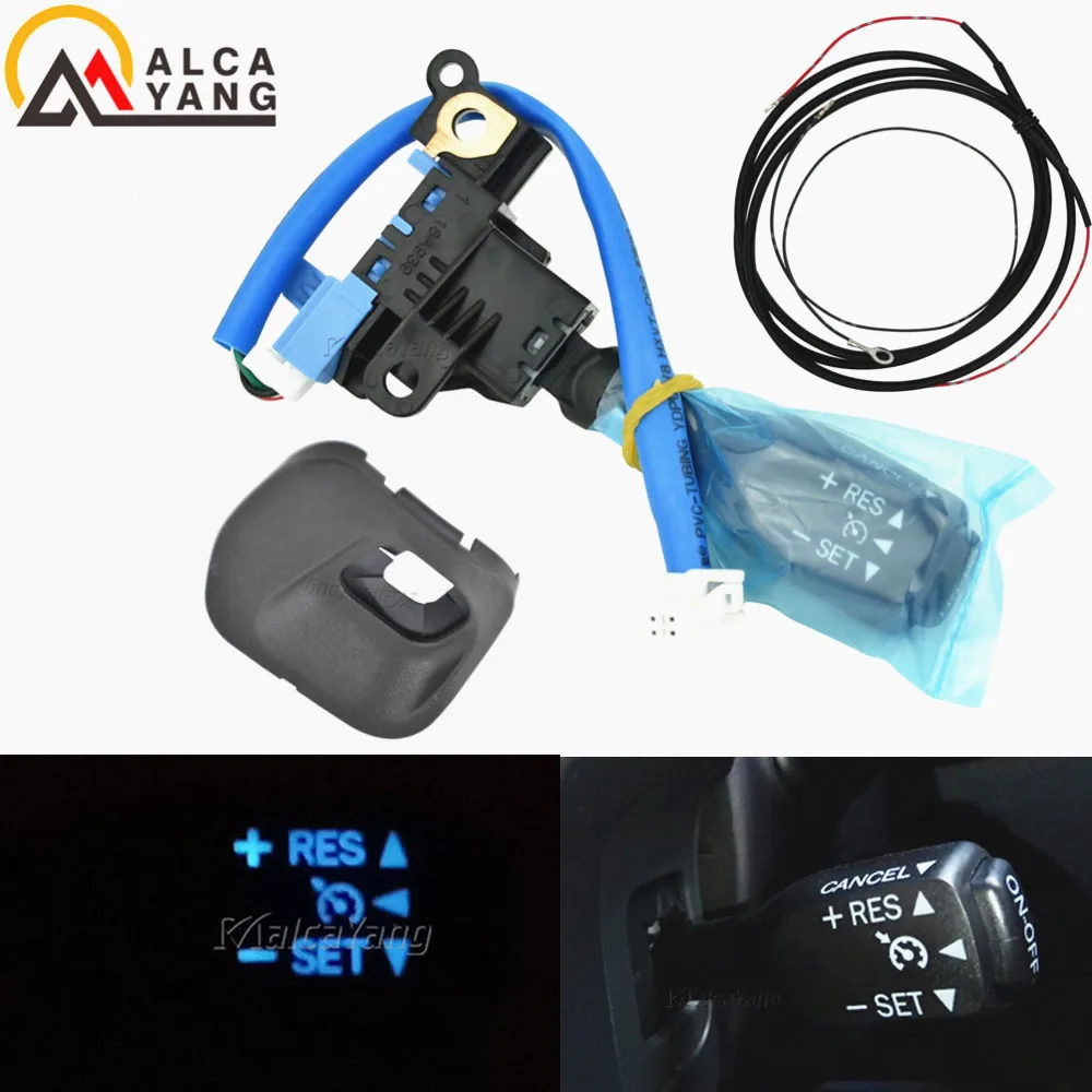 

Ледяная синяя лампа дневного света, переключатель круиз-контроля 84632-34011 84632-34017 84632-0F010 45186-47030-C0 для Toyota Prius