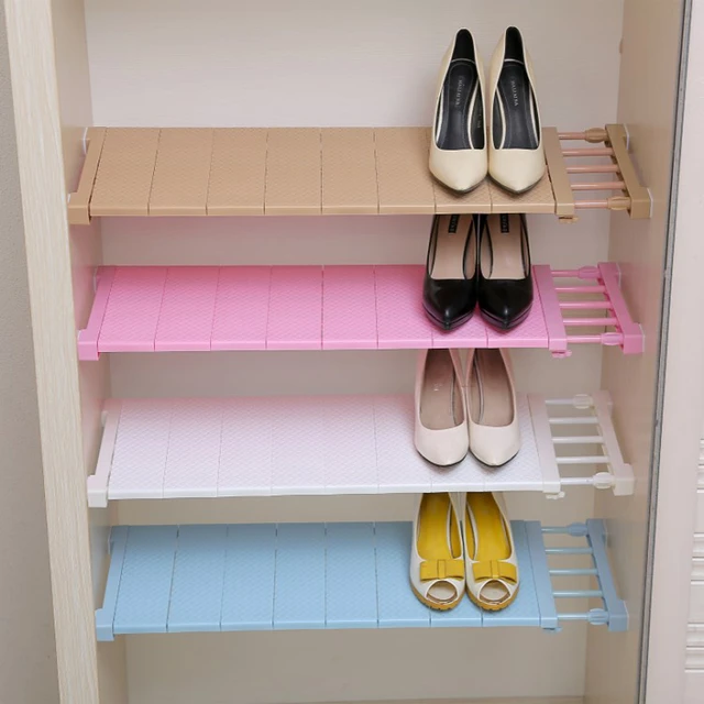 Adjustable Closet Organizer Storage Shelf Wall - Adjustable Closet