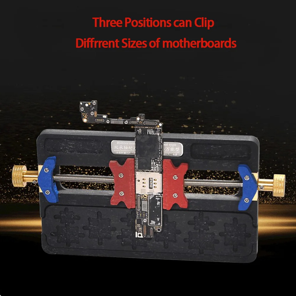 

Cell Phone Motherboard Fixture Universal PCB IC Chip BGA NAND Home Key Repair Holder Bearing Jig Solder Repair Mold Tool Set