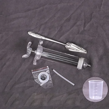 

Baby bird parrot feeder Pigeon feeding syringe feeding syringe and milk measuring cup feeding parrot spoon with hose
