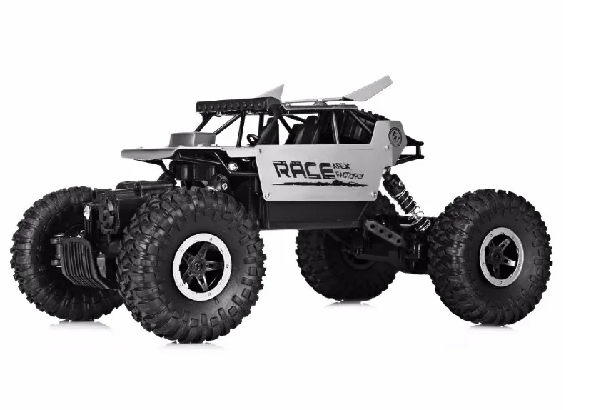 1:16 сплав внедорожный пульт дистанционного управления автомобиль 4wd скалолазание радио автомобили Металл 2,4 Ghz Высокоскоростной игрушечный автомобиль детские игрушки