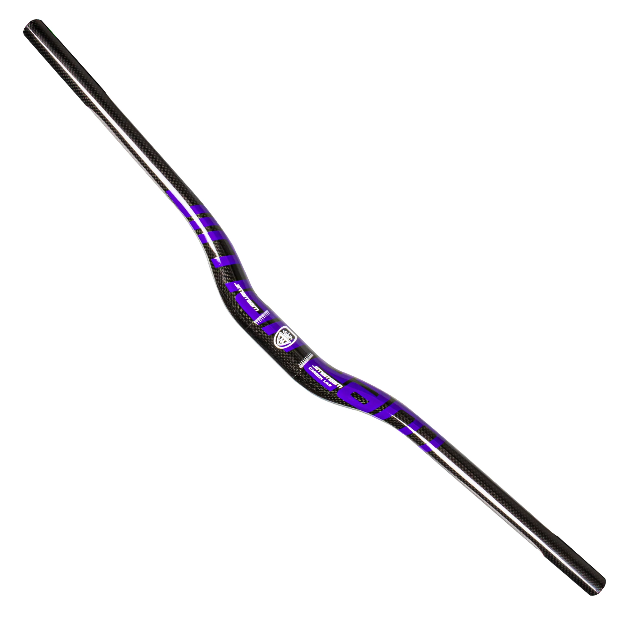 JIMAITEAM 3kCarbon MTB руль плоский или подъемный руль 31,8*580/600/620/640/660/680/700/720/740/760/мм фиолетовый