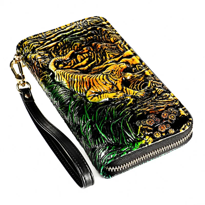 

Новые женские кошельки из натуральной кожи, длинный женский кожаный кошелек, карманный Дамский кошелек для сотового телефона, роскошный держатель для карт, женский кошелек