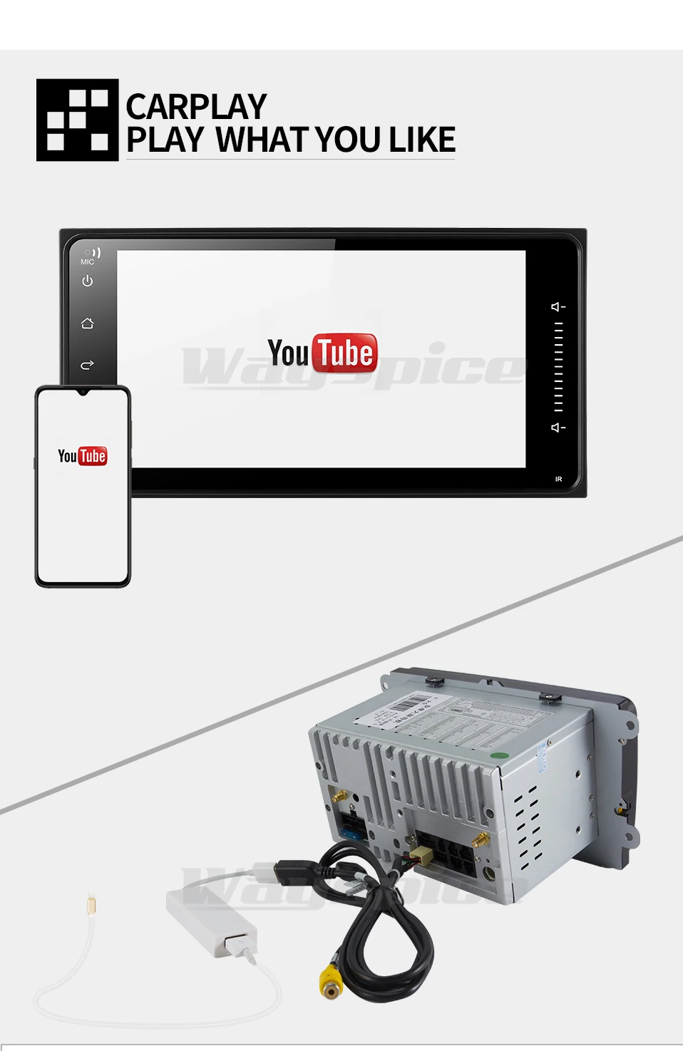 Sale HG android 9.0 PX30 car dvd gps navigation for Toyota Avalon AVanza Celica camry corolla car radio video player 8