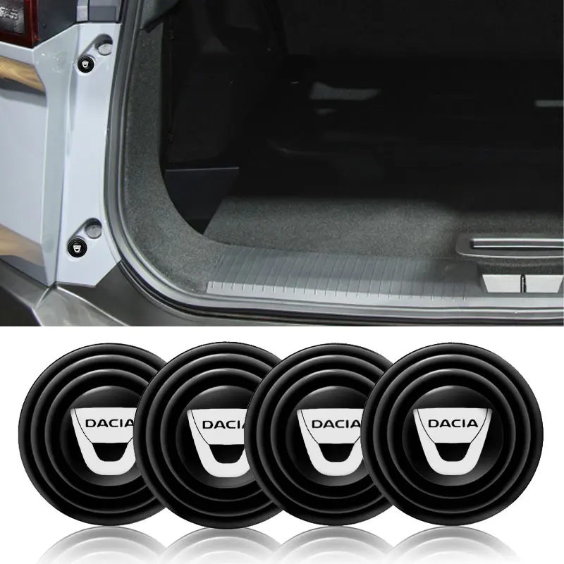 1/2/4pcs Car Door Shock Absorbing Gasket Sound Insulation Shockproof Cushion For Dacia Duster Logan Sandero Stepway Dokker Lodgy |