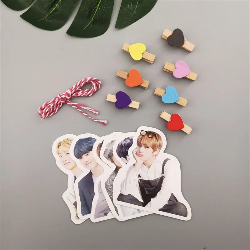 Kpop наклейка подвесной декор с флагами Bangtan Boys Kpop наклейка s пакет Festa Boy с Luv JIMIN J-HOPE RM JUNGKOOK