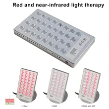 Мини 660nm 850nm офисный стол светодиодный красный светильник для лечения с таймером контроль уход за кожей физиотерапия лампа