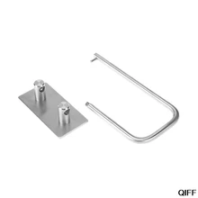 Ванная комната Дырокол ногтей бумага держатель для полотенец 304 нержавеющая сталь сильный клей водонепроницаемый держатель для ванной комнаты 25 июля