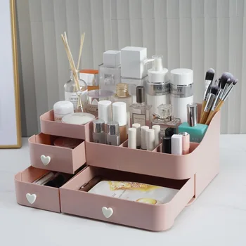 

2020 New Creative Drawer Storage Box Cosmetic Desktop Finishing Box Japanese Style Simple Debris Box