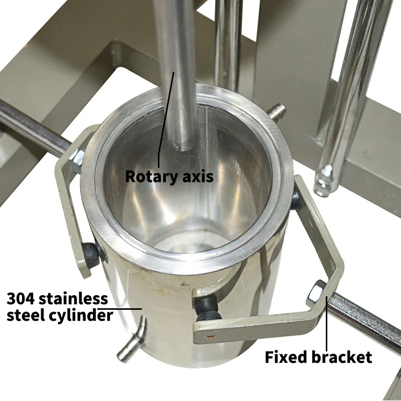 High speed grinding dispersion machine FS400D digital display test multi-purpose mixing dispersion machine 220V 1PC 6