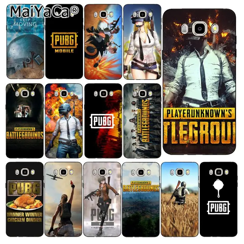 

MaiYaCa Game Playerunknown's Battlegrounds PUBG Winner Phone Case For Samsung Galaxy J7 J6 J8 J4 J4Plus J7 DUO J7NEO J2 J5 Prime