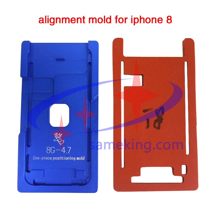 Прецизионная алюминиевая форма для iphone 6/6s/7/8 переднее стекло с рамкой положение