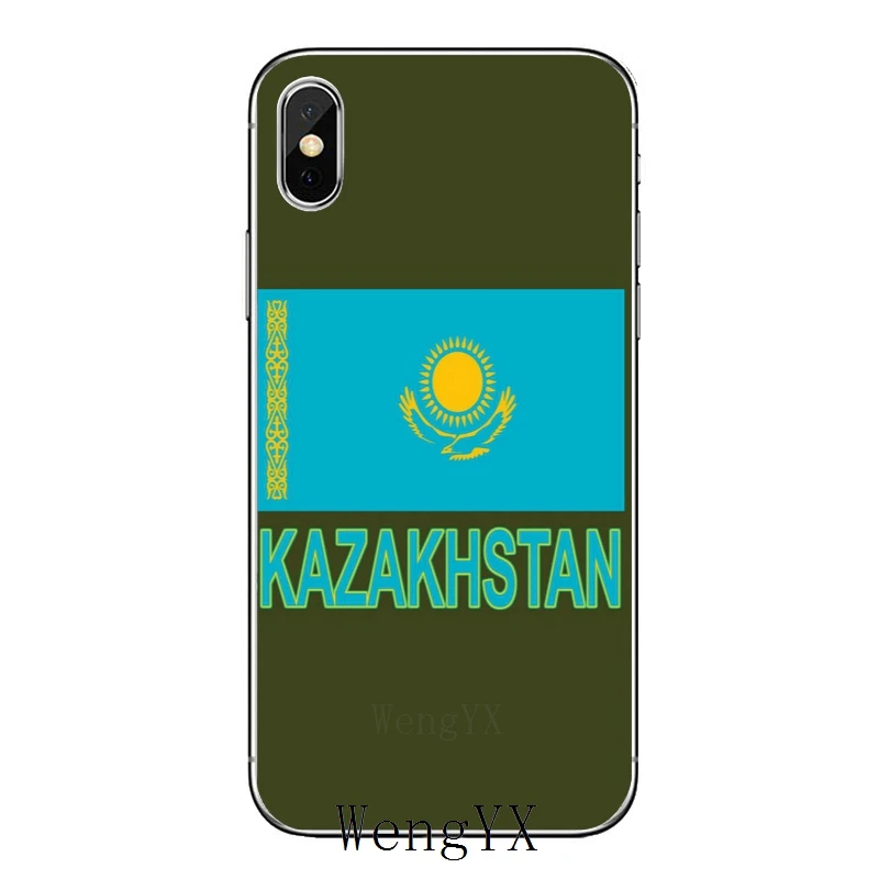 Флаг Казахстана пользуется популярностью у samsung Galaxy A10 A30 A40 A50 A60 A70 xiaomi mi 9 redmi note 7 для huawei p30 lite pro Чехол