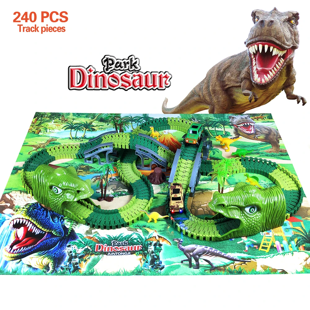 dinosaur flexible track