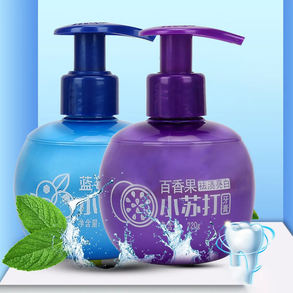 Magical Baking Soda Toothpaste Teeth Whitening Cleaning Hygiene Oral Care Passion Fruit Dental Toothpaste White Dental Care15