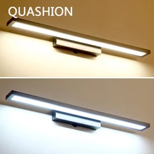 

Modern New Bathroom Mirror front wall lamp LED black & white bathroom luminaria Simple home decor acryli & iron wall light a бра