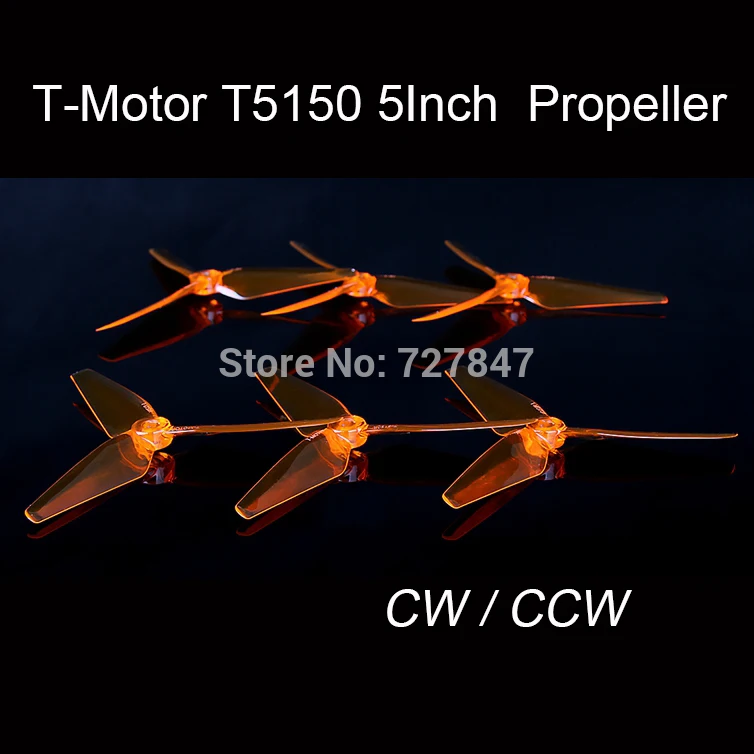 T-двигатель 3 лезвия T5150 5150 5 дюймов пропеллер PC FPV подпорки CW CCW пропеллеры для F40 Pro