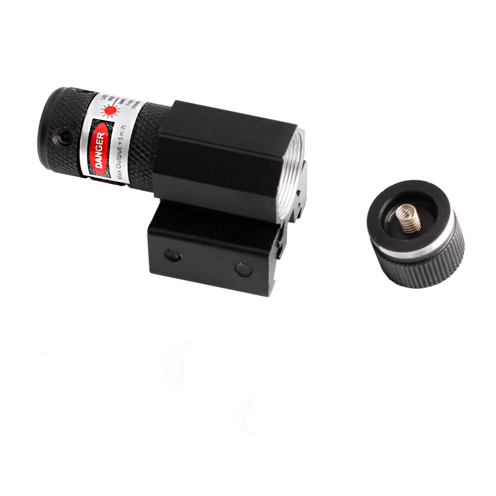 MAGORUI Tactical Mini Red Dot Laser Sight for Picatinny and Rifle with 650nm Adjustable 11mm/20mm Picatinny/Weaver Mount
