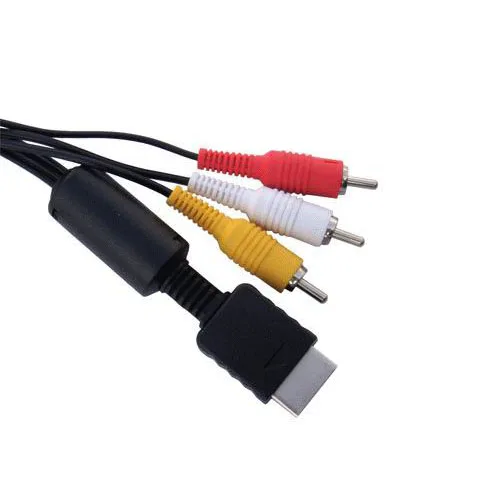 

OSTENT AV Audio Video Cable Cord for Sony PS1 PS2 PS3 System Console