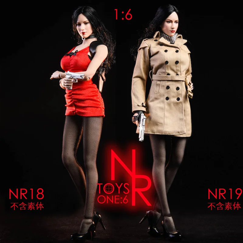 Новинка NRTOYS NR18 1/6 масштаб зомби Hitman ada Wong платье набор модель подходит для женщин тело женщина голова Лепка