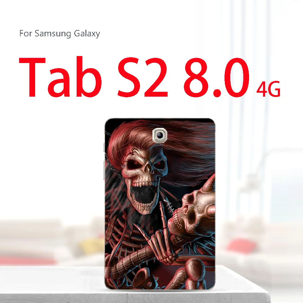 T715 ku lou tou Краски планшетный чехол для Samsung Galaxy Tab S2 8,0 4G SM-T715C T719 SM-T710 Tab A 8,0 SM-T350 SM-T350X Tab3 8,0 SM-T310 T311 чехол - Цвет: T715 ku lou tou