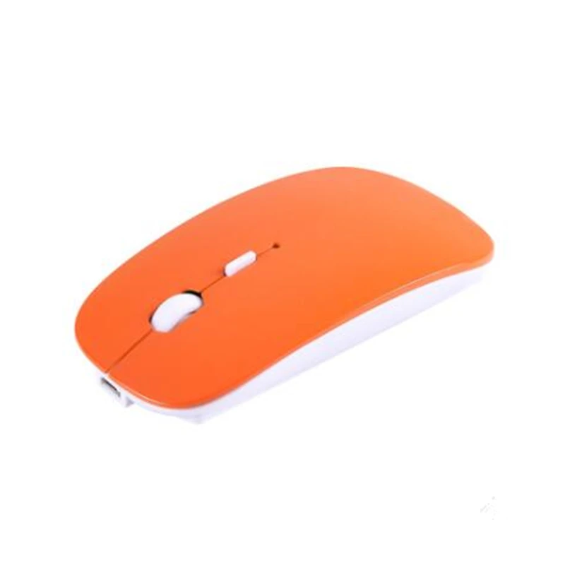 MIYOWALO Bluetooth 4,0 беспроводной двойной режим 2 в 1 перезаряжаемая мышь 1600 dpi супер-тонкая Портативная оптическая мышь для Mac