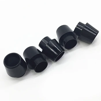 

12pcs Spare Golf Ferrules Small Black Adapter Accessories Shaft Sleeve For Taper Tip Replacement Durable Lightweight Plastic