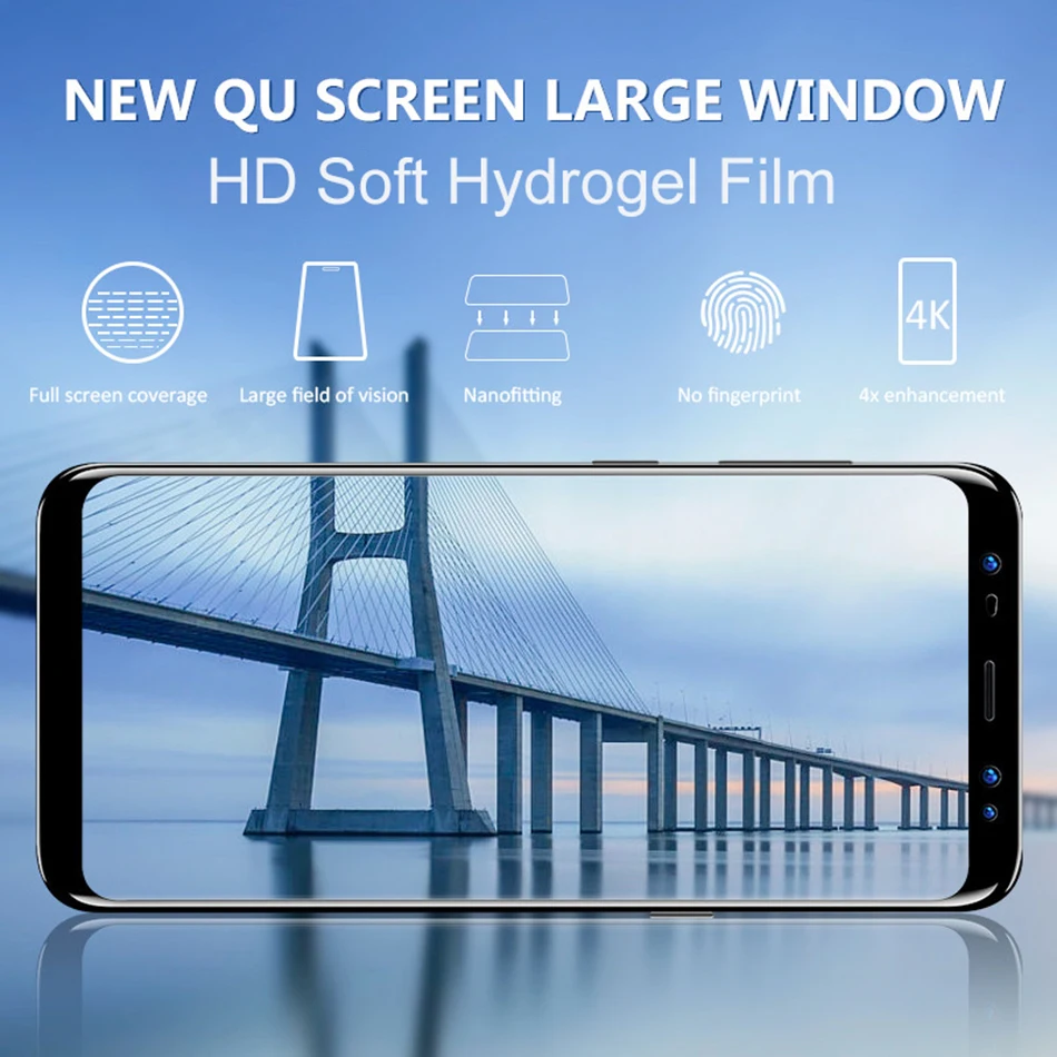 2Pcs Hydrogel Film For Samsung S21 S20 S10 S9 S8 Plus Note 20 10 9 Ultra Screen Protector For Samsung A12 A32 A51 A52 A72 A71 5G