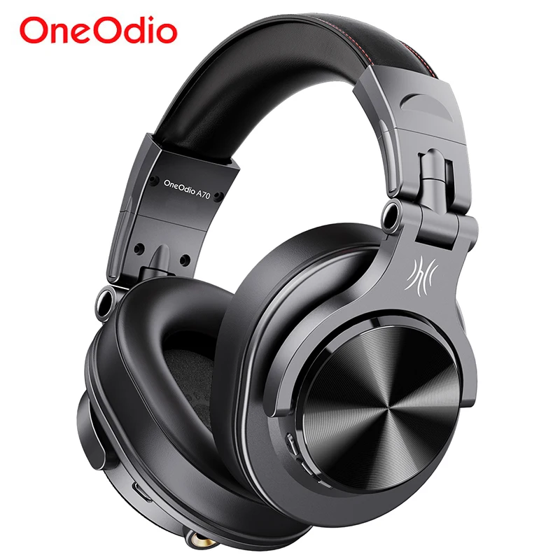 Fones de Ouvido Estéreo sobre a Orelha sem Fio Fone de Gravação Oneodio Fusão Bluetooth Profissional Estúdio Monitor dj A70