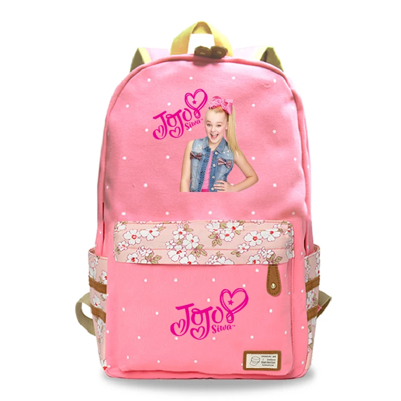 Повседневный Рюкзак Jojo Siwa студенческий модные новые высококачественные сумки