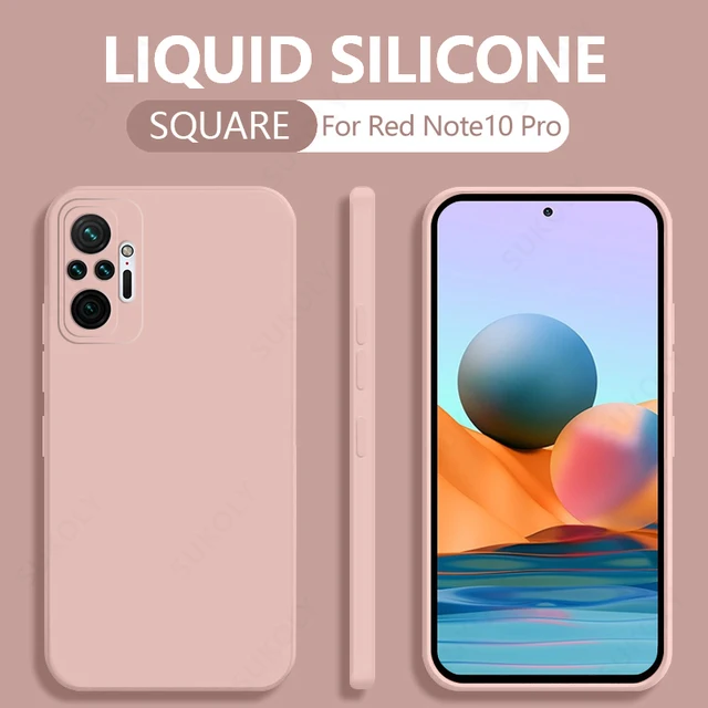 Luxury Square Phone Case For Xiaomi Redmi Note 10 11 9 Pro 10s 9s 8 7 Pro 9 9A Poco F3 X3 NFC GT M4 Mi 11 10T 11T Pro Lite Case Pink