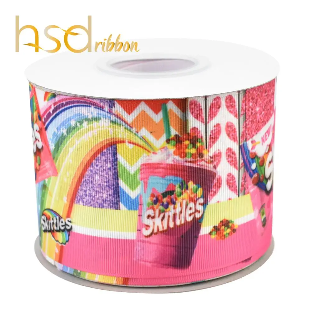 HSDCraft 10 ярдов/рулон HT печатная лента Grosgrain для diy аксессуары для волос