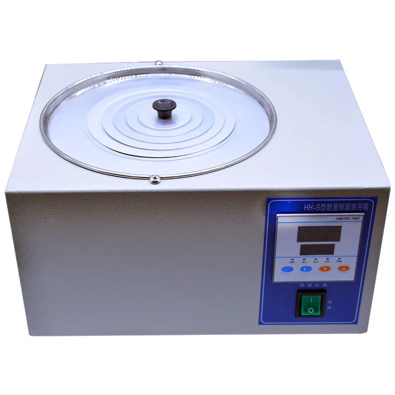 Heating Fast Power Consumption Low Oil Bath Laboratory Oil Bath Digital Display Constant Temperature Oil Bath Hh-s-3l 5L