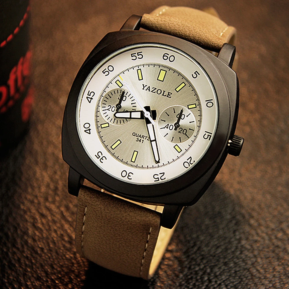 

Famous Brand Big Dial Watch for Men Quartz Big Face Watches Classic Business Male Clock Luminous Waterproof Man Wristwatch reloj