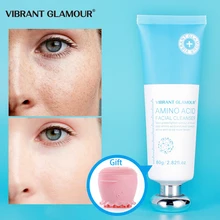 

VIBRANT GLAMOUR Amino Acid Facial Cleanser Shrink pores Deep cleansing Oil Control Plant Essence Remove Acne blackhead Face care