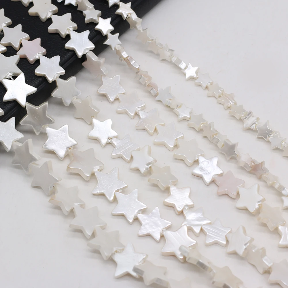 

Pentagonal Pearl Beads Making DIY Creative Loose Spaced Beads Fashion Charm Necklace Bracelet Jewelry Gift
