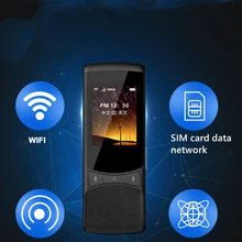 4G global Netcom Z1 intelligent translator wifi Поддержка многонационального перевода фото запись перевод