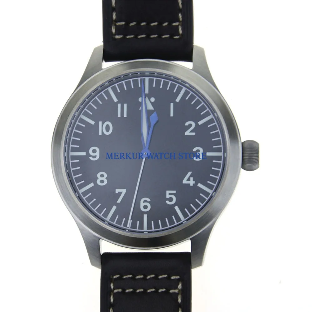 Мужские FOD high beat пилот эмаль циферблат дайвер часы 300 м flieger b-uhr typeA