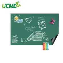 100x50 см детская Наклейка на стену для рисования домашняя школа стираемая живопись обучение в письменной форме доска для заметок магниты украшение комнаты