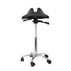 Siège de selle à bascule ergonomique, tabouret multifonctionnel à Posture arrière avec siège inclinable pour le bureau dentaire 