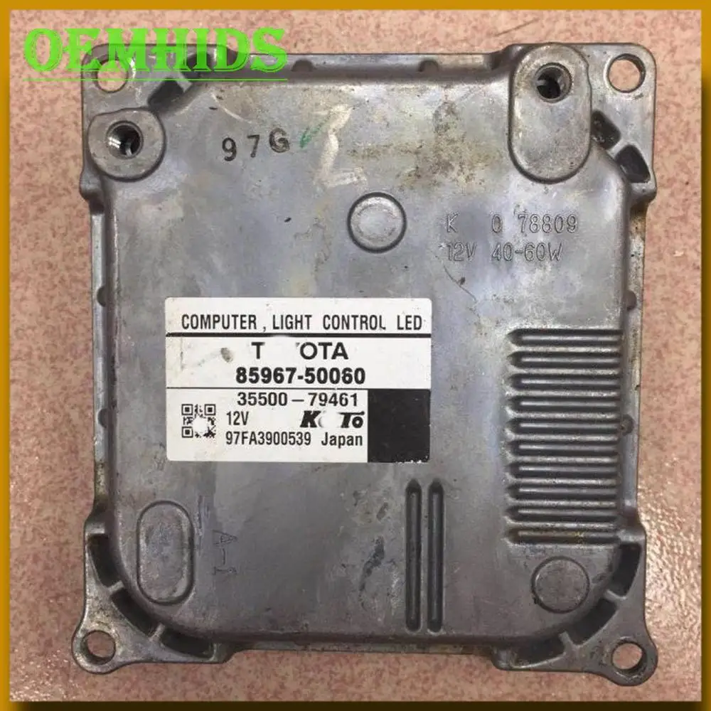 85967-50060 oem балласт используется оригинальный OEMHIDS для LS600 LS430 компьютерный свет