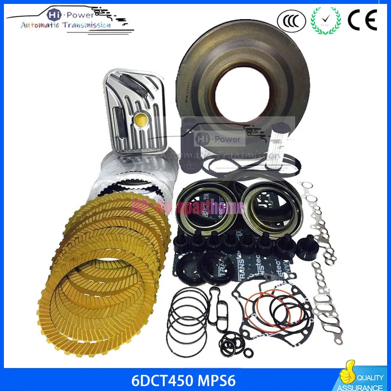 MPS6 6DCT450 6 Скорость DSG коробка передач/коробка передач передний тормоз сцепления