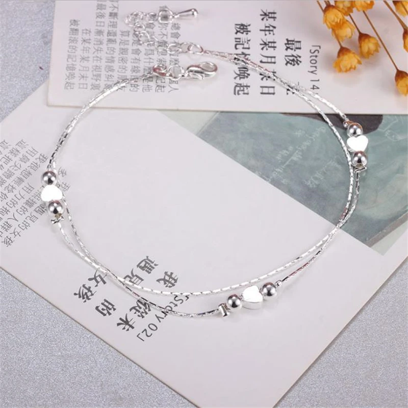 925 Sterling Silver Anklets For Women anklet bracelets,silver anklets,ankle chain