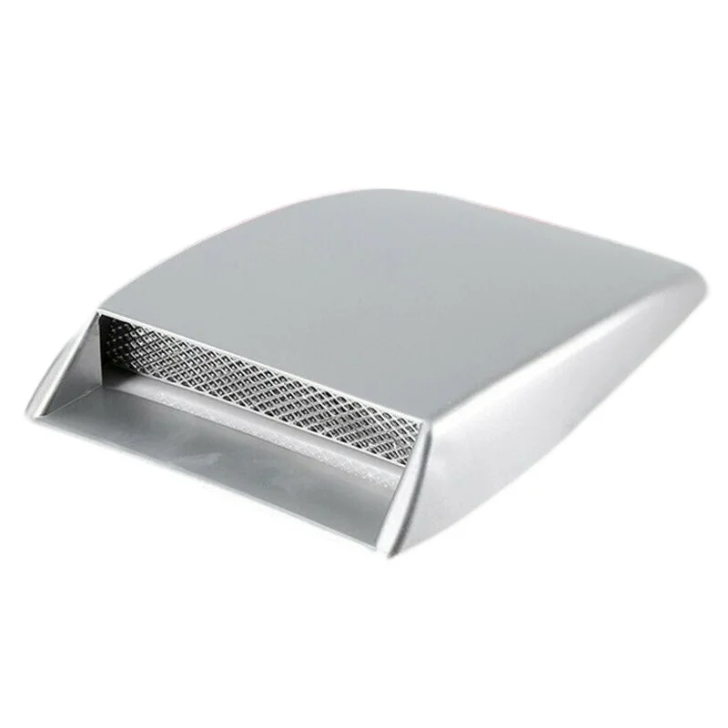 

Air Flow Intake Hood Bonnet Auto Engine Base Decor Cover Scoop Vent Simulator