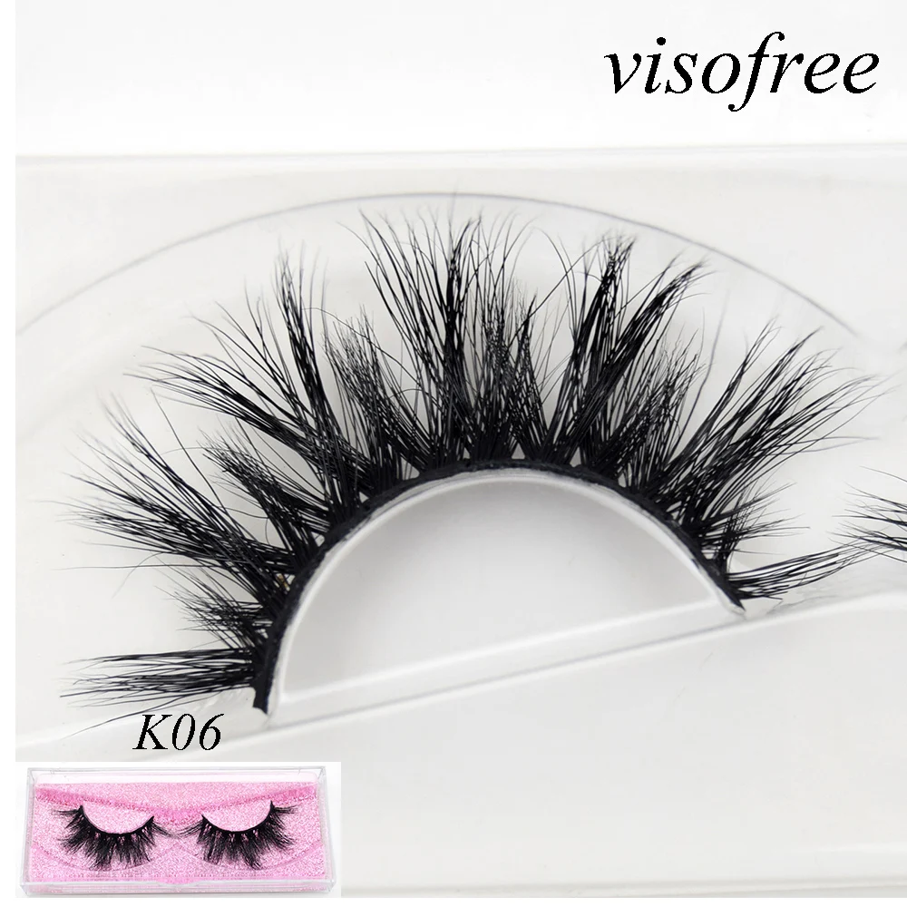 Visofree Beauty высококачественные ресницы 3D норковые натуральные накладные