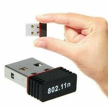 

Small Network Card 150m Usb Wireless Network Card Wifi Receiver 802 Mt7601 8188 Red Small Card