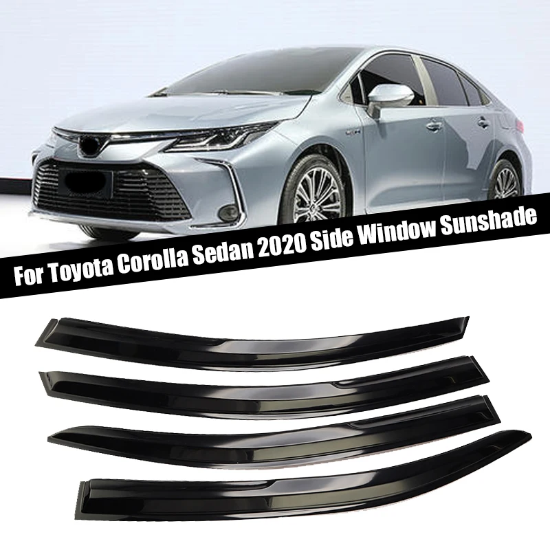 Для Toyota Corolla Sedan 2020 оконный козырек вентиляционные солнцезащитные дождевики 4